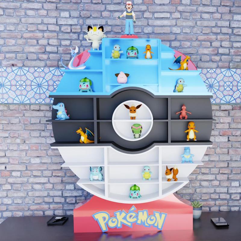 Pokemon Display Rack