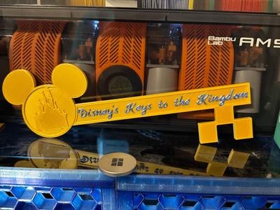 Disney Keys to the Kingdom Tour Decoration