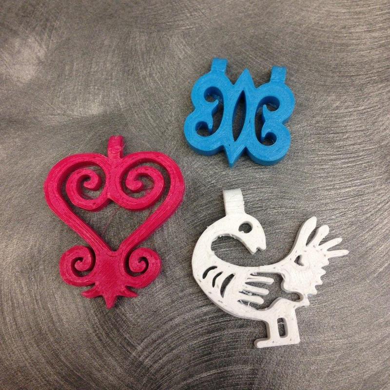 Sankofa Adinkra Pendant