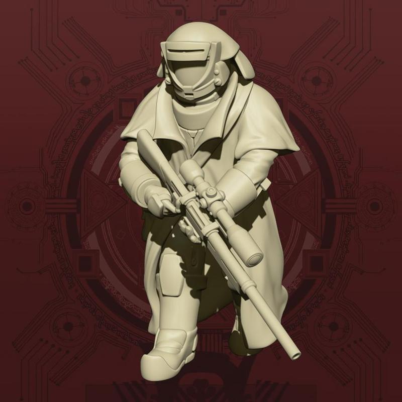 (Mercy's Reach) Stellus Ranger - Walking Pose