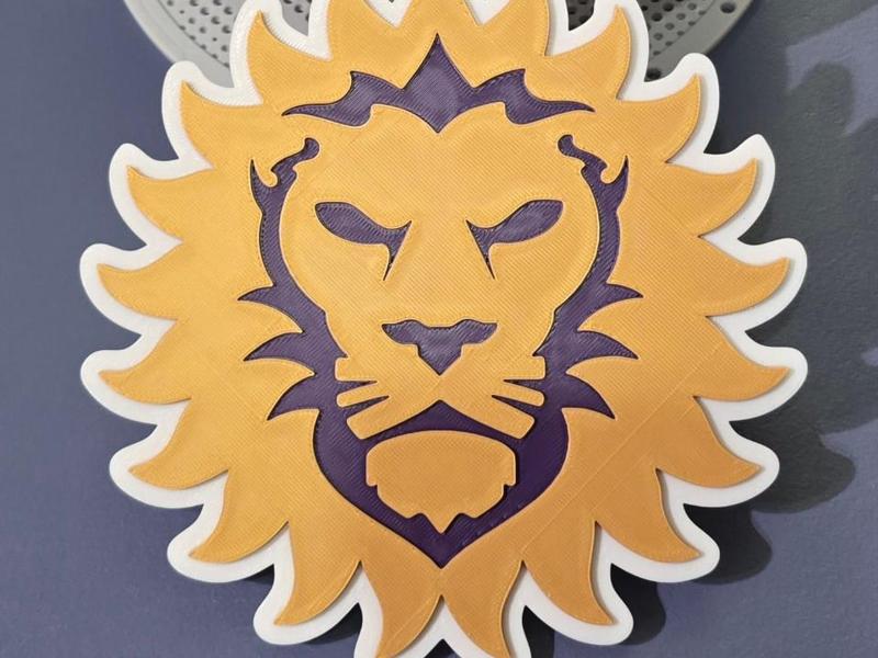 MLS ORLANDO CITY SC  3D Logo v2 180MM series