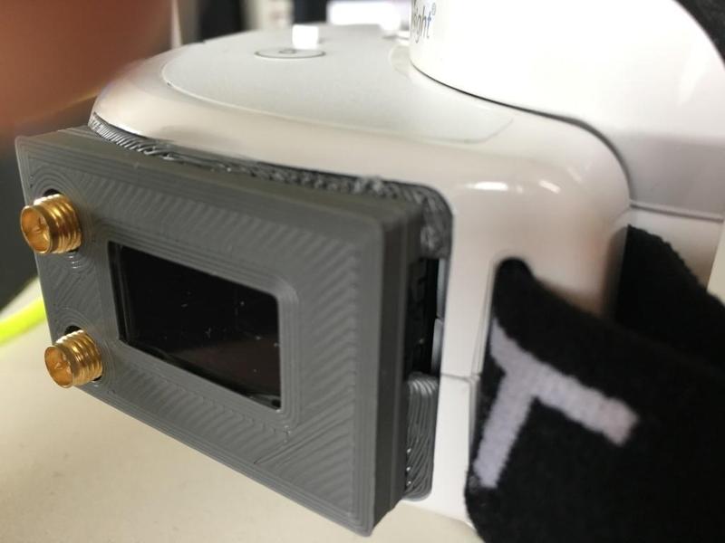 Eachine Pro58 module cover for Flysight Falcon FG01 fpv goggles