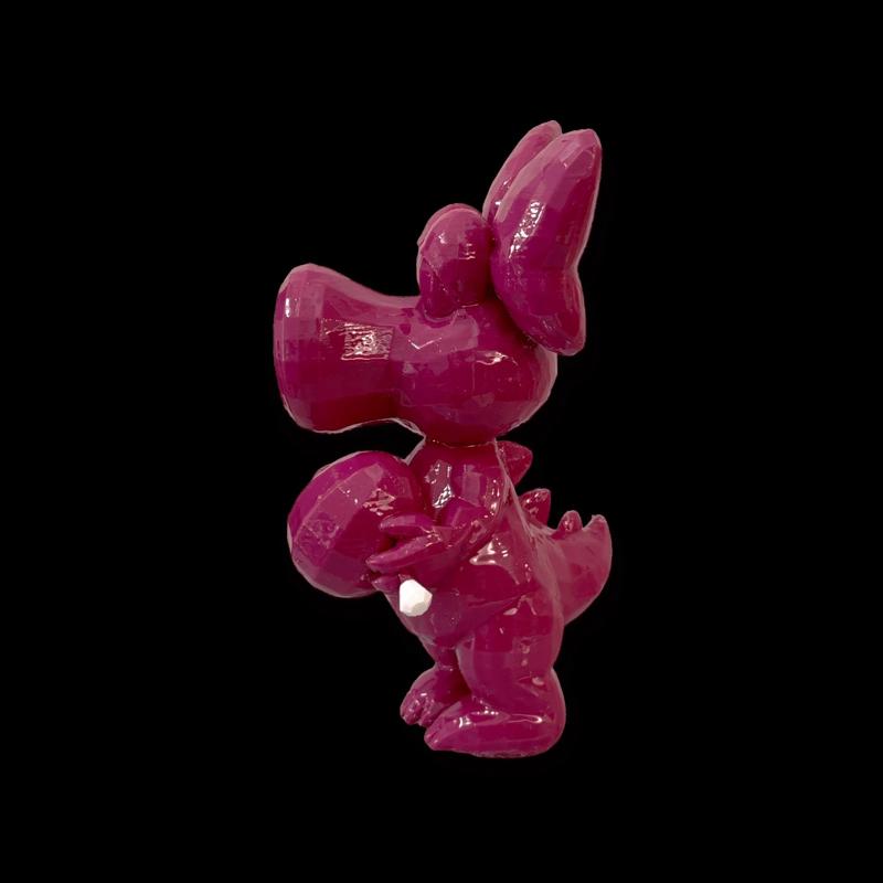 Birdo - Geometric Poly Art with Iconic Ring and Egg