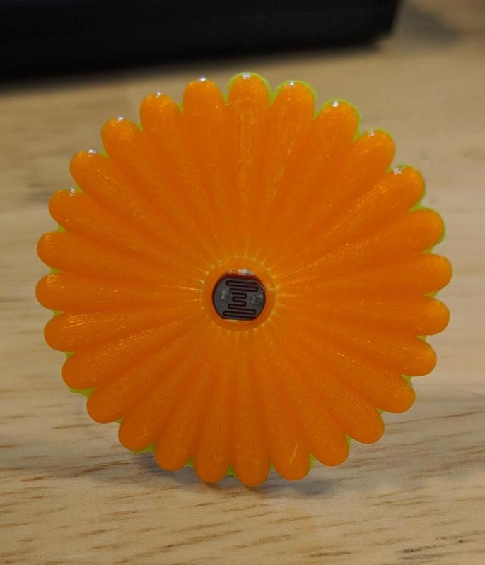 Photoresistor Flower Costume