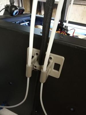 Qidi Tech 1 Filament Tube Support Guide Rear