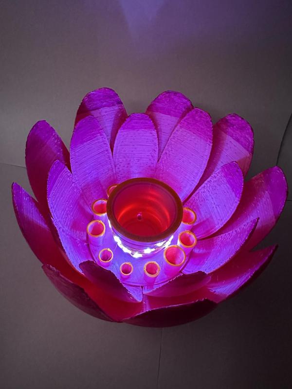 Desk organizer - flower pen holder - No support needed!!!