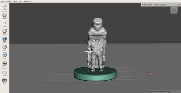 Wandering knight