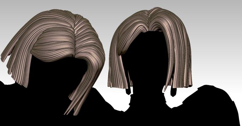 3D HAIR STYLE FOR GIRL