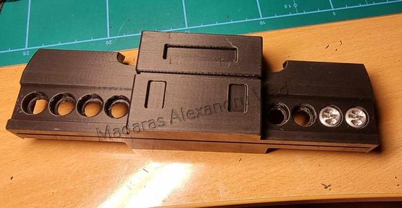 1/14  back bumper for 4x2 chassis