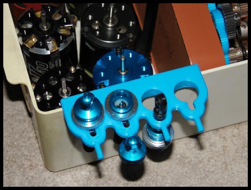 Shock stand RC 1/10 on-road.
