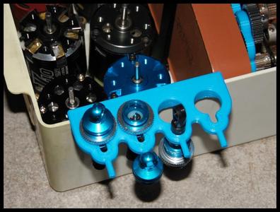 Shock stand RC 1/10 on-road.