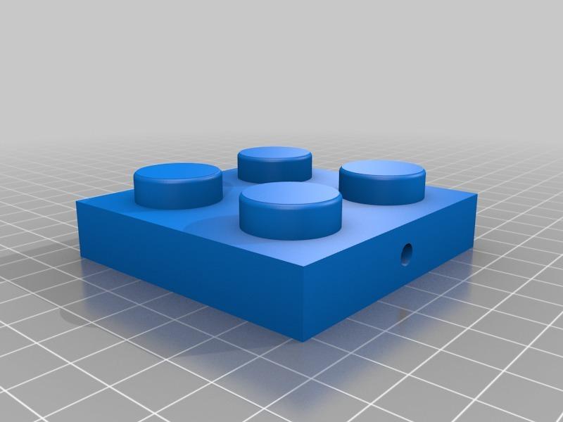 Giant Lego Vintage Space 886 Plates with Hole