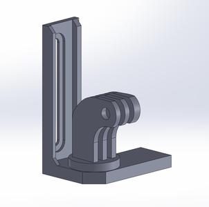 Go Pro bracket for Creality CR5 Pro - H