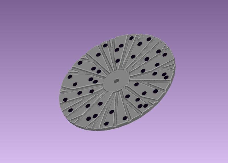 3D Scanner Turntable Top