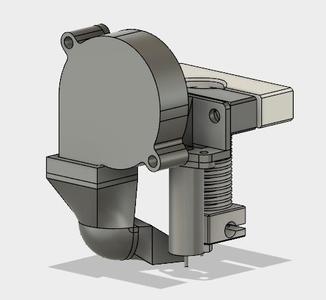 Reach3D BLTouch + Part Cooling Fan Mount