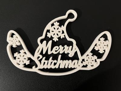 Stitch bauble "Merry Stitchmas"