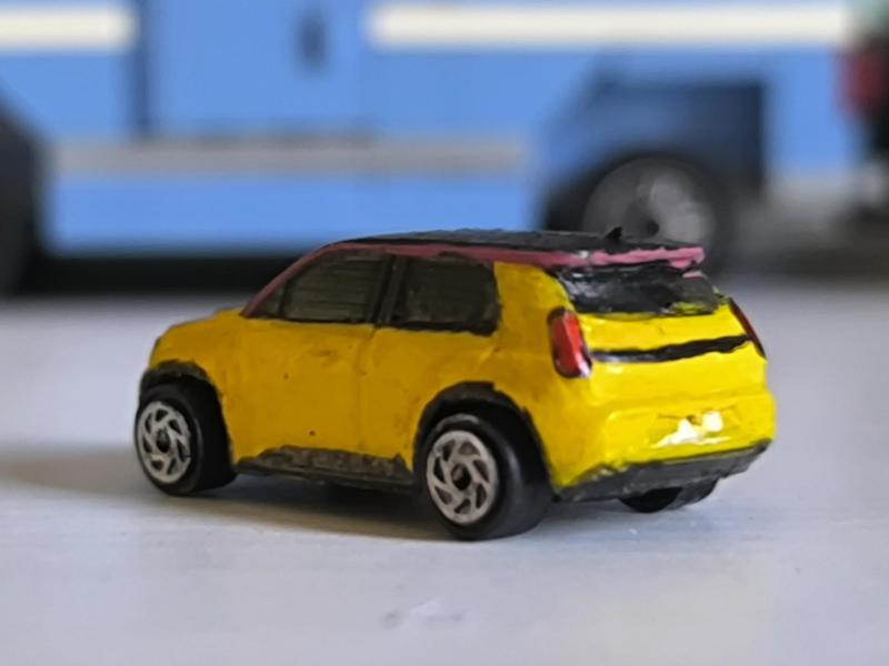 Renault R5 E-Tech 2025 1:150 MicroMachines