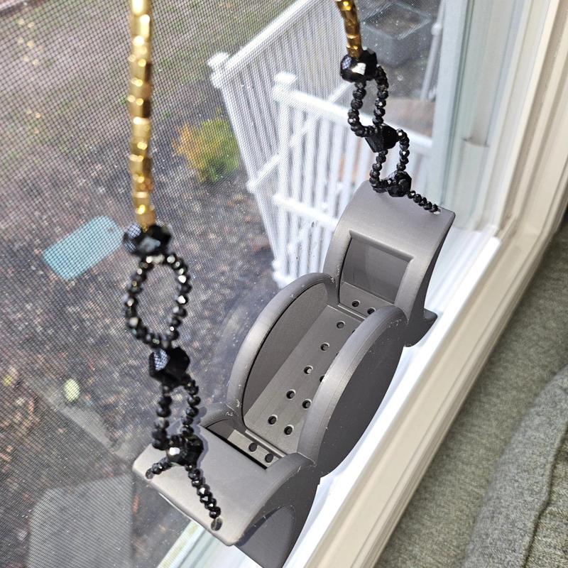 triple moon hanging planter 