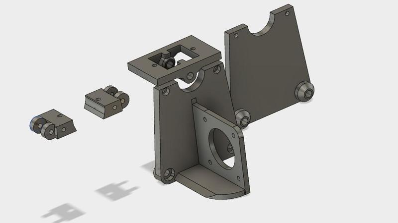 e3d Titan aero X-carriage 