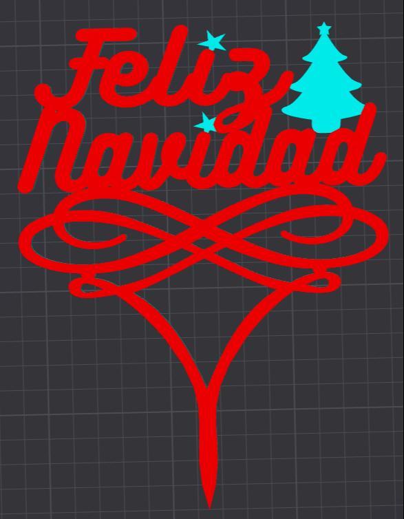 Merry Christmas Topper