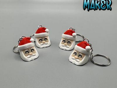 Santa Claus keychain