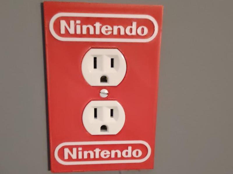 Nintendo Wall Plate