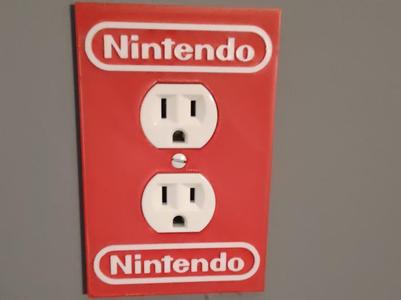 Nintendo Wall Plate