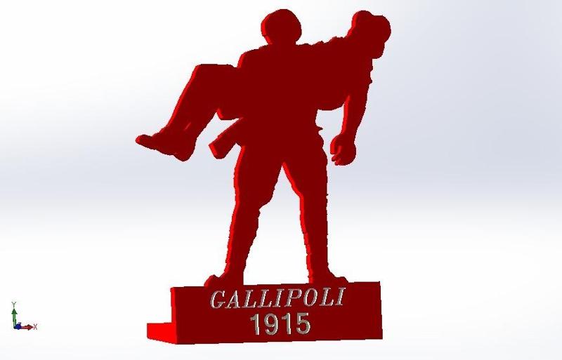 Gallipoli Respect Statue