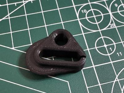 Reinforced hook for bin lid (for 120L wheelie bin)