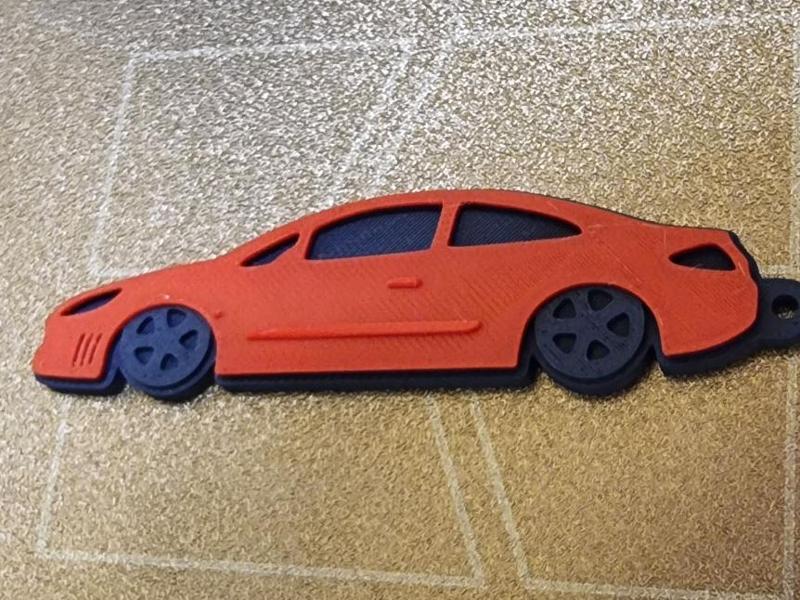 Peugeot 407 Coupe keychain
