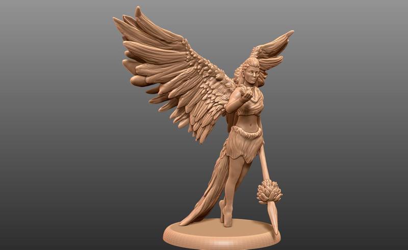 Bluejay Guardian - Tabletop Miniature