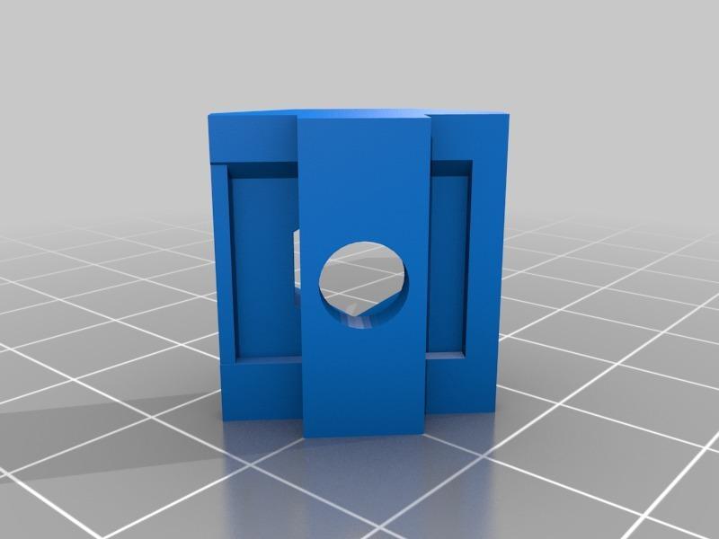 t slot nut 4040 8mm slot M5 with washer