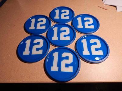 12th Man Coasters