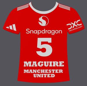 Manchester United 2024 Jersey Editable