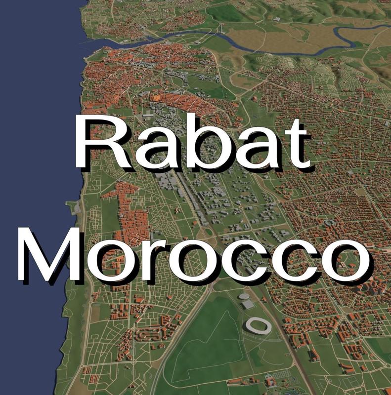 Rabat Morocco - city and urban