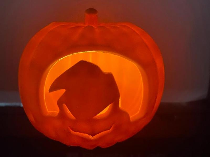 Oogie Boogie pumpkin