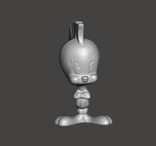 LOONEY TUNES ROCK BAND TWEETY PROMOTIONAL FIGURE 90S PVC