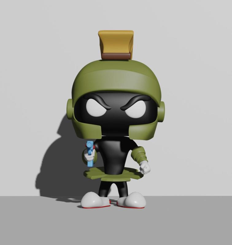 MARVIN THE MARCIAN FUNKO POP STYLE - LOONEY TUNES