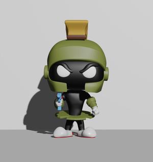 MARVIN THE MARCIAN FUNKO POP STYLE - LOONEY TUNES