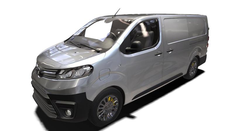 Toyota Proace Electric van 2023