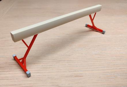 Gymnastics balance beam