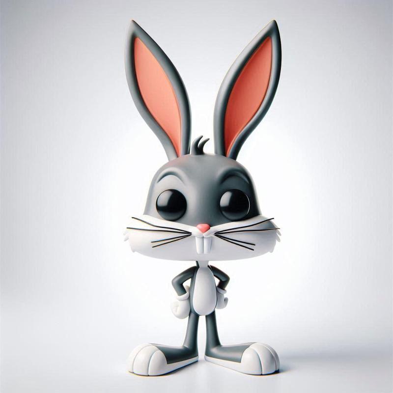Bugs bunny funko pop / art toy / magic makes