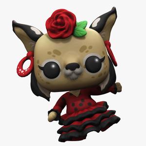 Funko Style Flamenco Cat – Printable STL Figurine