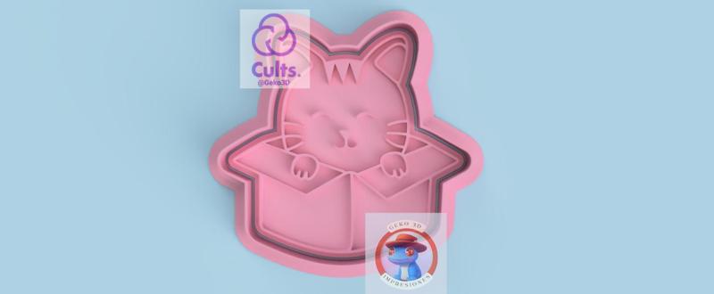 Cat cookie cutter ( Cat cookie cutter )