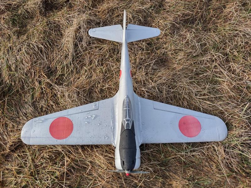 KI-43-II HAYABUSA/OSCAR WWII FIGHTER 600MM (L3D) - Test print