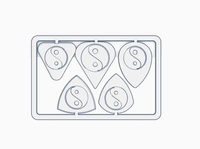 Yin Yang PickCard