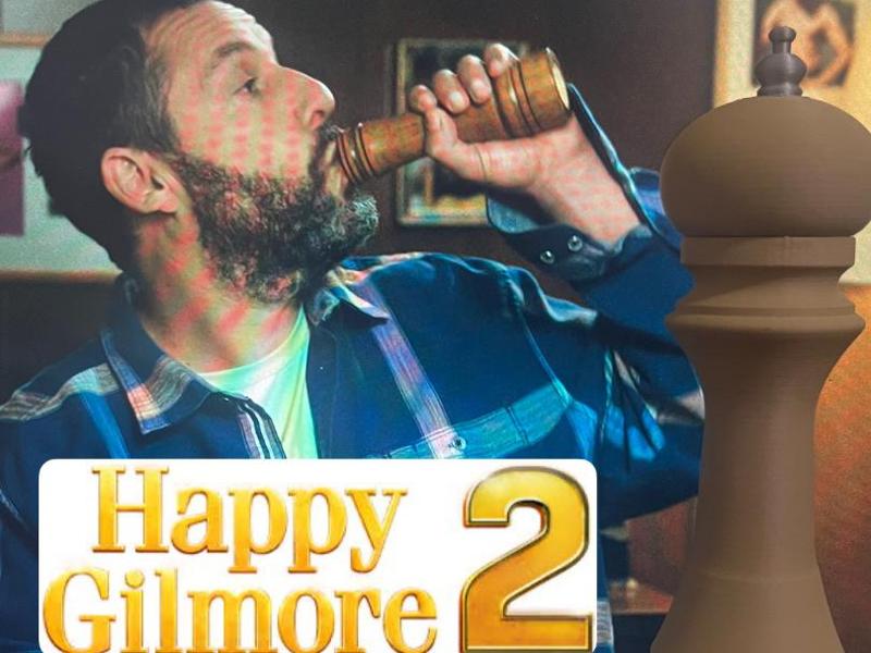 Happy Gilmore - Secret Flask Pepper Shaker