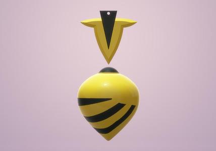 Vesperia Kit spinning top + necklace
