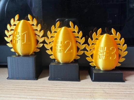 Egg Drop Trophies