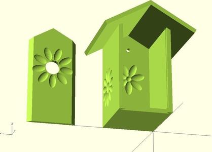Printable Birdhouse